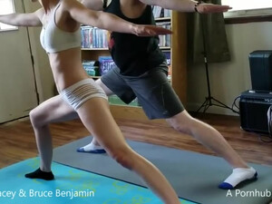 Порно фитнес на дому